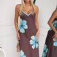 PALOMA MAXI DRESS - CHOCOLATE FLORAL