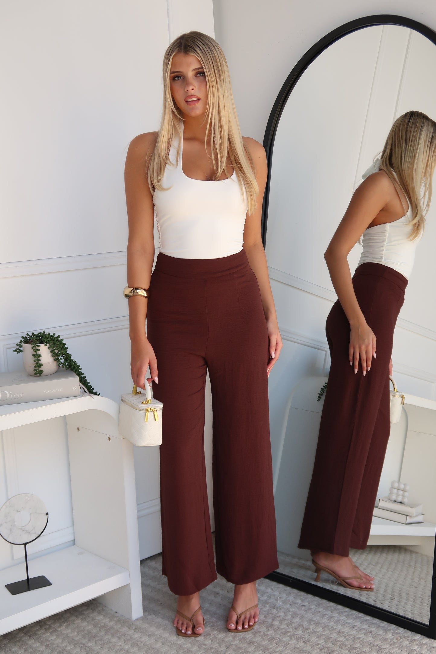 GORGIO PANTS - CHOCOLATE