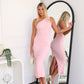 JAELYN DRESS - BABY PINK