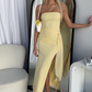 SKYLAH MAXI DRESS - LEMON