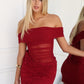 SIERRA MINI DRESS - WINE