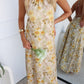 TEEGAN MAXI DRESS - YELLOW