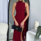 NATALIA MAXI DRESS - WINE