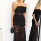 LILLIA MAXI DRESS - BLACK