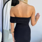 TANASHI MAXI DRESS - BLACK