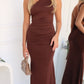 MILA MAXI DRESS - CHOCOLATE