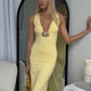 JENSEN MAXI DRESS - LEMON