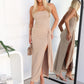 SKYLAH MAXI DRESS - MOCHA