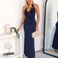 CARMEN LACE MAXI - NAVY