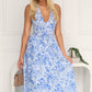 JEMMA MAXI DRESS - BLUE FLORAL