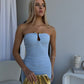 KIRRA MAXI DRESS - BABY BLUE