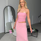 BELLA MAXI DRESS - PINK