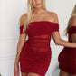 SIERRA MINI DRESS - WINE
