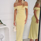 LIORA MAXI DRESS - YELLOW