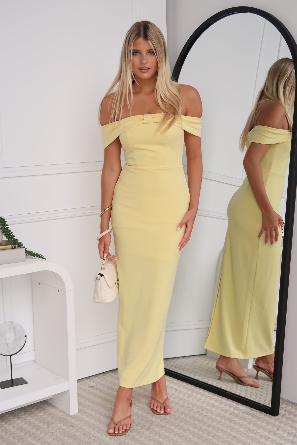 LIORA MAXI DRESS - YELLOW