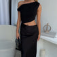 DORIAN MAXI DRESS - BLACK