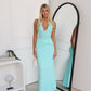 CARMEN LACE MAXI - AQUA