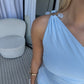 LORRAINE MAXI DRESS - BABY BLUE