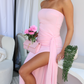 SKYLAH MAXI DRESS - BABY PINK