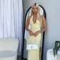 ROMANA MAXI DRESS - LEMON