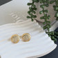 SHELL EARRINGS - GOLD