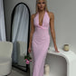 EVA HALTER MAXI -BABY PINK