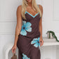 PALOMA MAXI DRESS - CHOCOLATE FLORAL