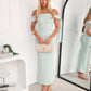 LUNA MAXI DRESS - MINT
