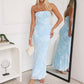 ALESSIA MAXI DRESS - BLUE