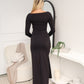 ELORA MAXI DRESS - BLACK
