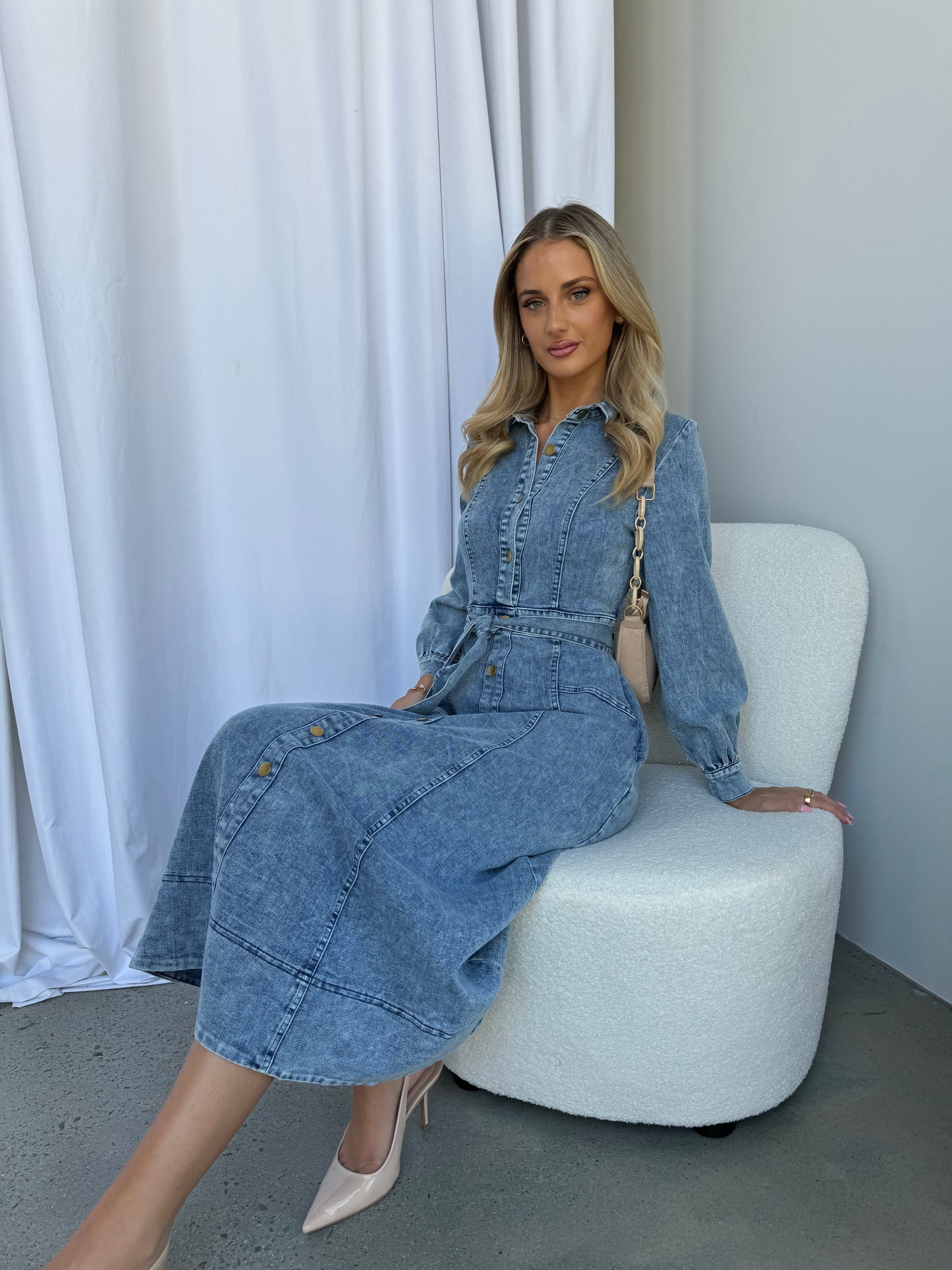 MATHEW DENIM MAXI