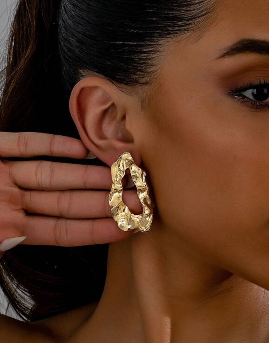 MAXI EARRINGS - GOLD