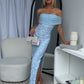 RANNI MAXI DRESS - BABY BLUE
