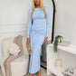 ELORA MAXI DRESS - BABY BLUE