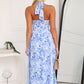 JEMMA MAXI DRESS - BLUE FLORAL