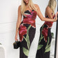 AMARA MAXI DRESS - BLACK FLORAL