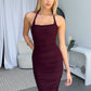 CIENNA MAXI DRESS - PLUM