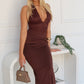 CARMEN LACE MAXI - CHOCOLATE
