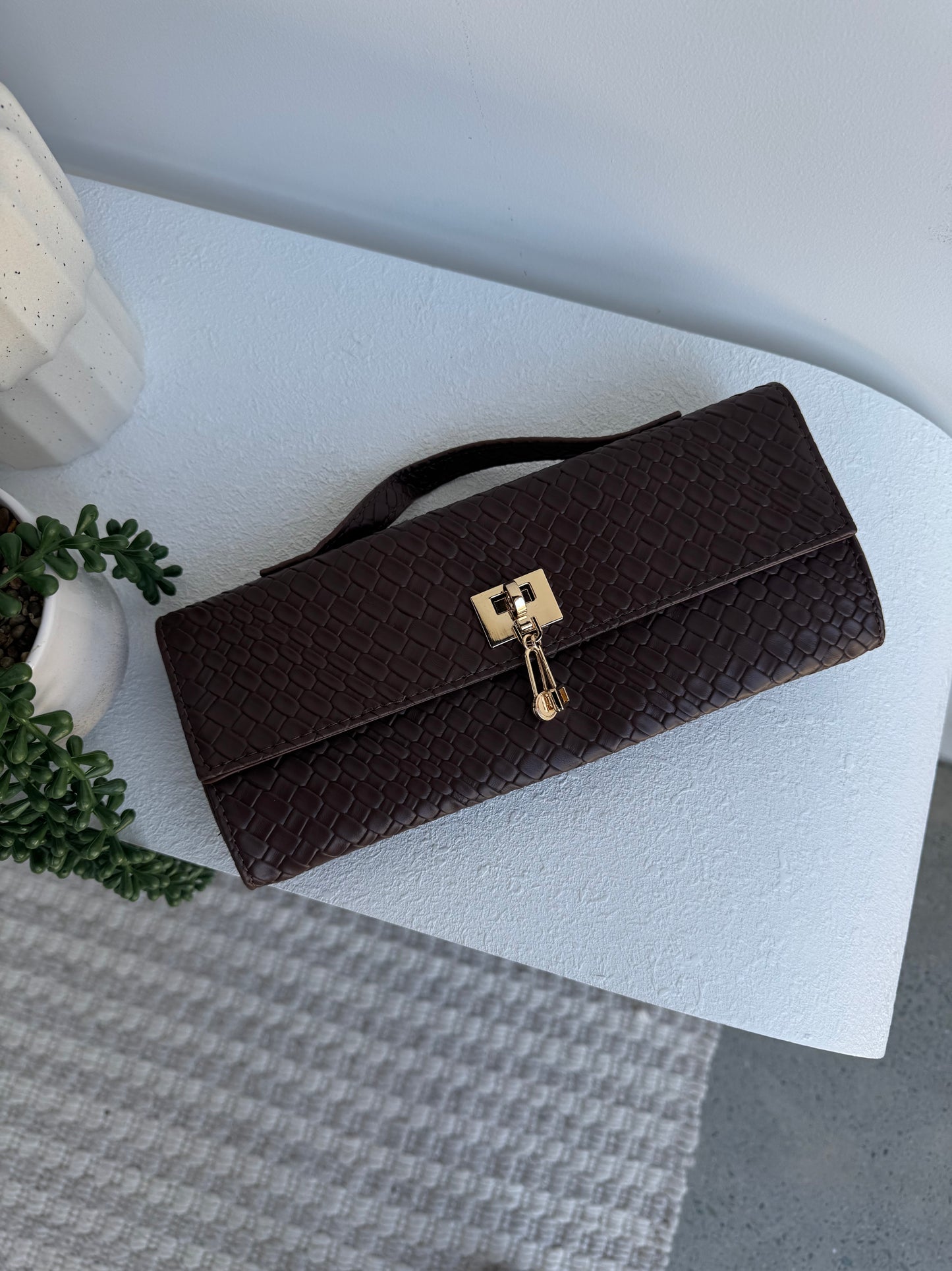 CELINA BAG - CHOCOLATE
