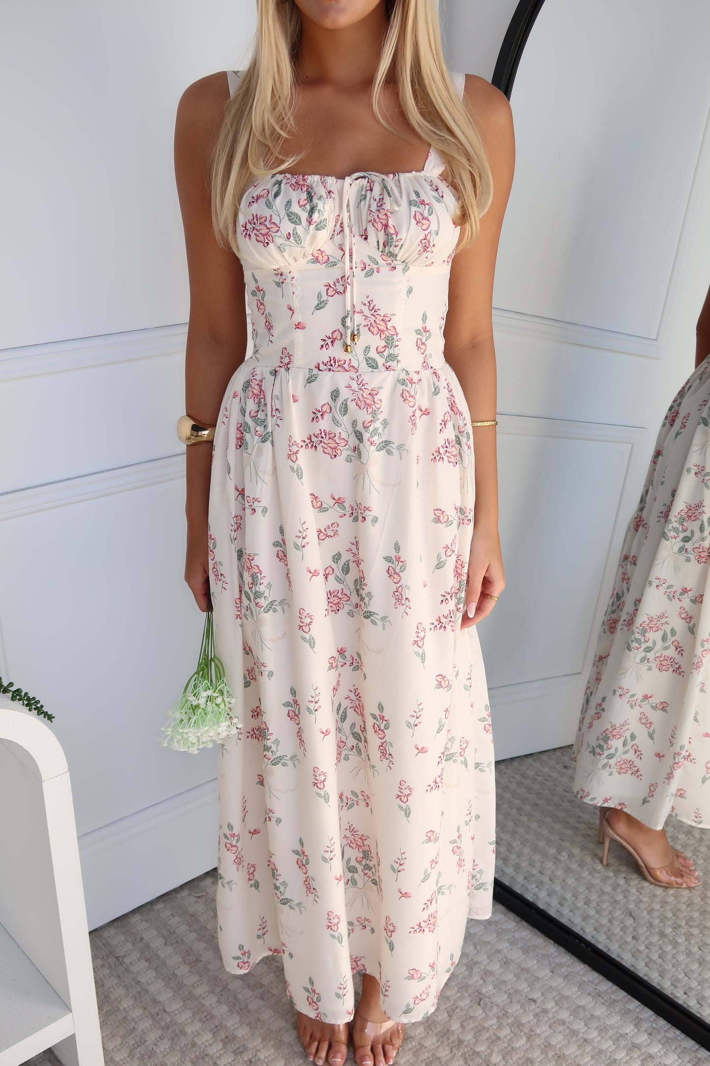 JENSIA MAXI DRESS - PINK FLORAL
