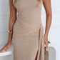 SKYLAH MAXI DRESS - MOCHA