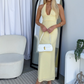 ROMANA MAXI DRESS - LEMON