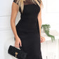 SIENNA MAXI DRESS - BLACK
