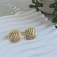 SHELL EARRINGS - GOLD