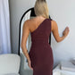 LORRAINE MAXI DRESS - CHOCOLATE
