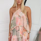 DAISY MAXI DRESS - PINK FLORAL