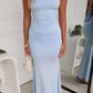 MILA MAXI DRESS - BABY BLUE
