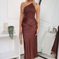 ALLERA MAXI DRESS - CHOCOLATE