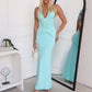 CARMEN LACE MAXI - AQUA