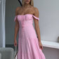 KYLA MAXI DRESS - BABY PINK